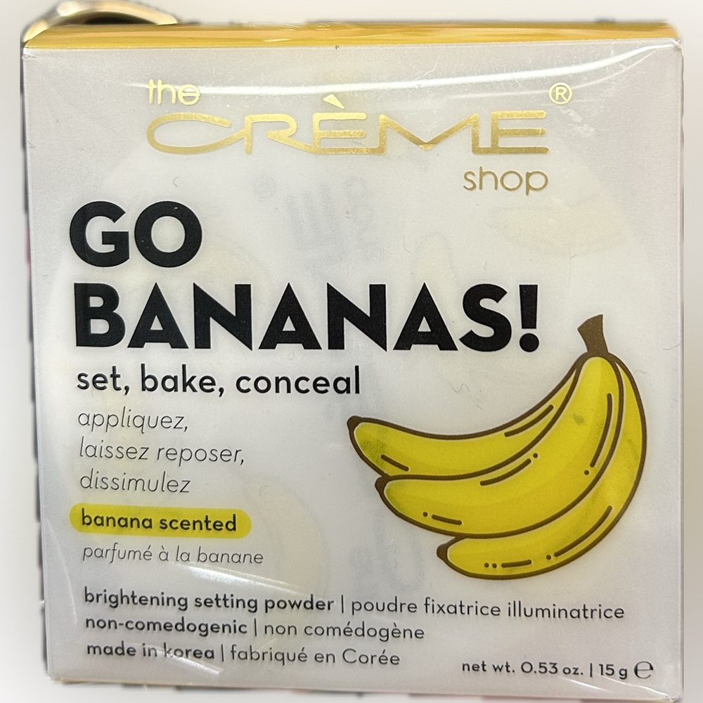 The Crème Shop Banana Scented Setting Powder